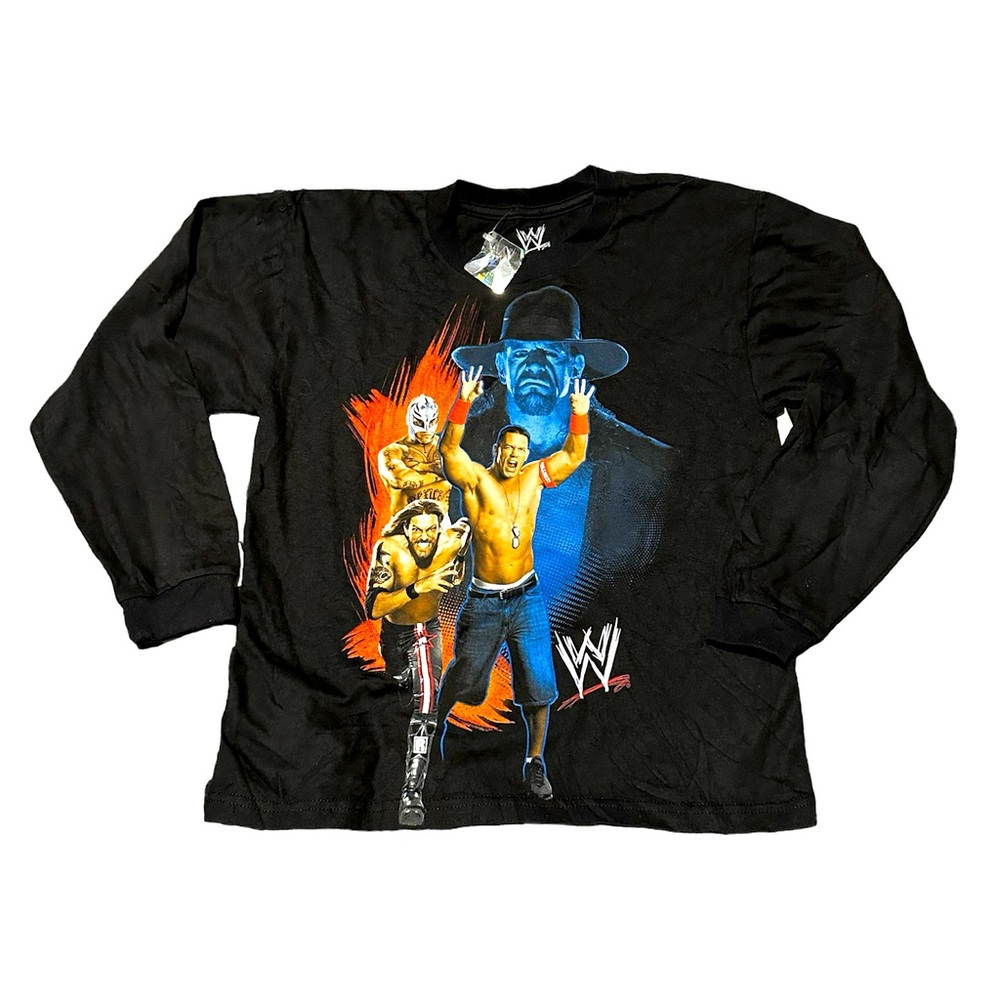 2010 WWE Youth Long Sleeve Shirt NWT